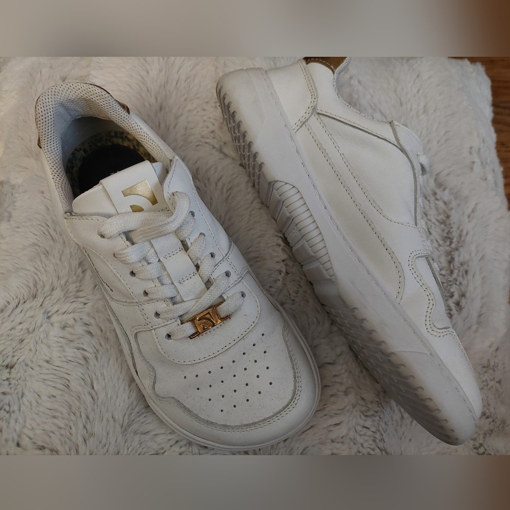 Barebarics Sneakers White/ White Women Sz 5 Kids Sz 3/3.5 Barefoot